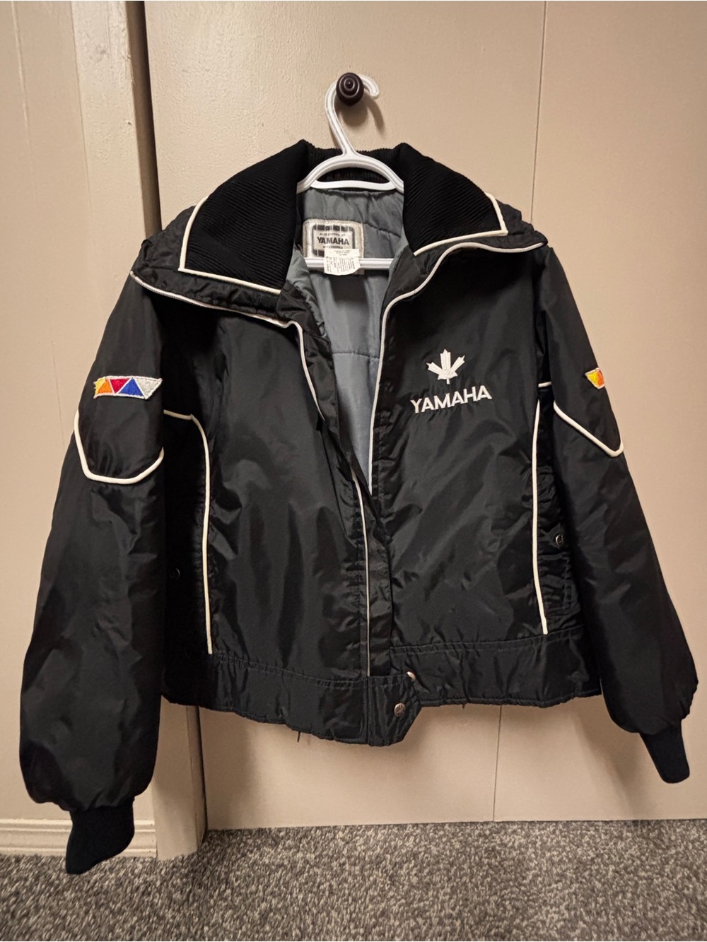 The ever popular 80’s Yamaha Black snowmobile Jacket
